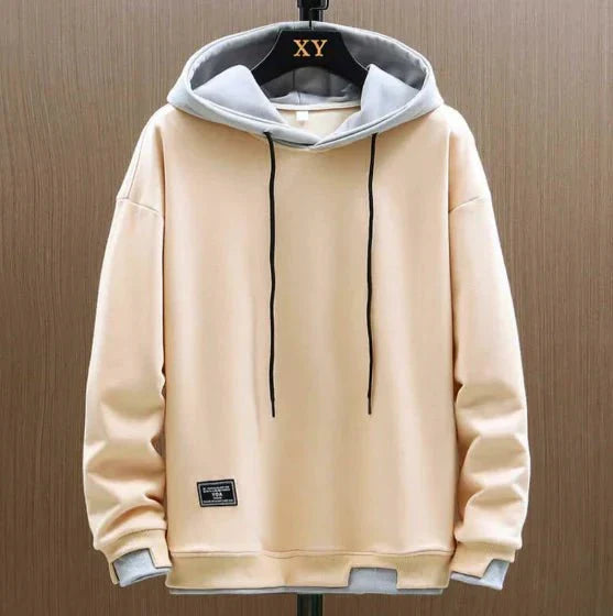 Hoodie Men Warm Long Sleeve Winter Casual Sweatshirt