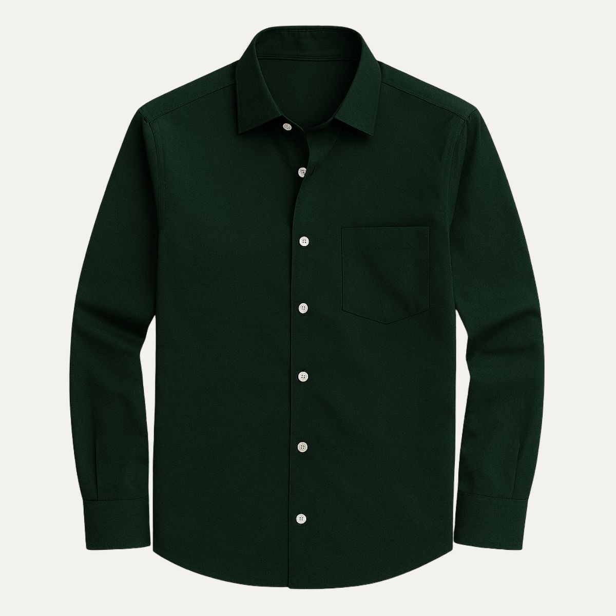 Men's Formal Shirt ¡ª Slim Fit Button Cuffs Structured Collar