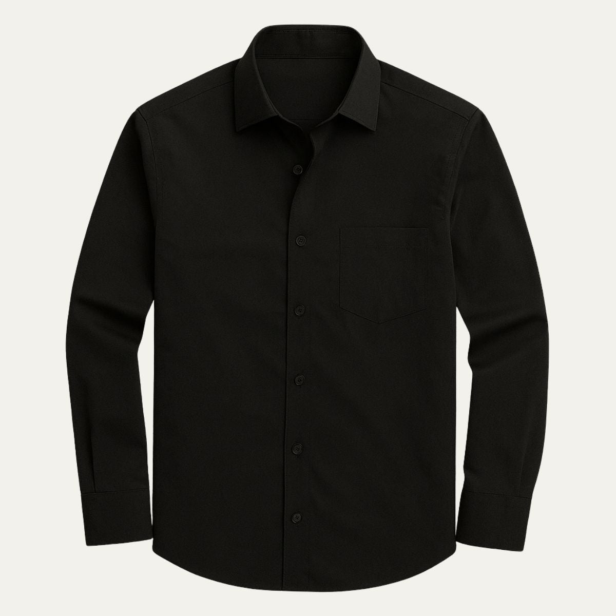 Men's Formal Shirt ¡ª Slim Fit Button Cuffs Structured Collar