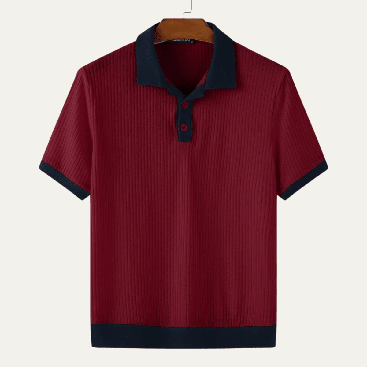 Men's Polo Shirt ¡ª Regular Fit Short Sleeve Button Closure