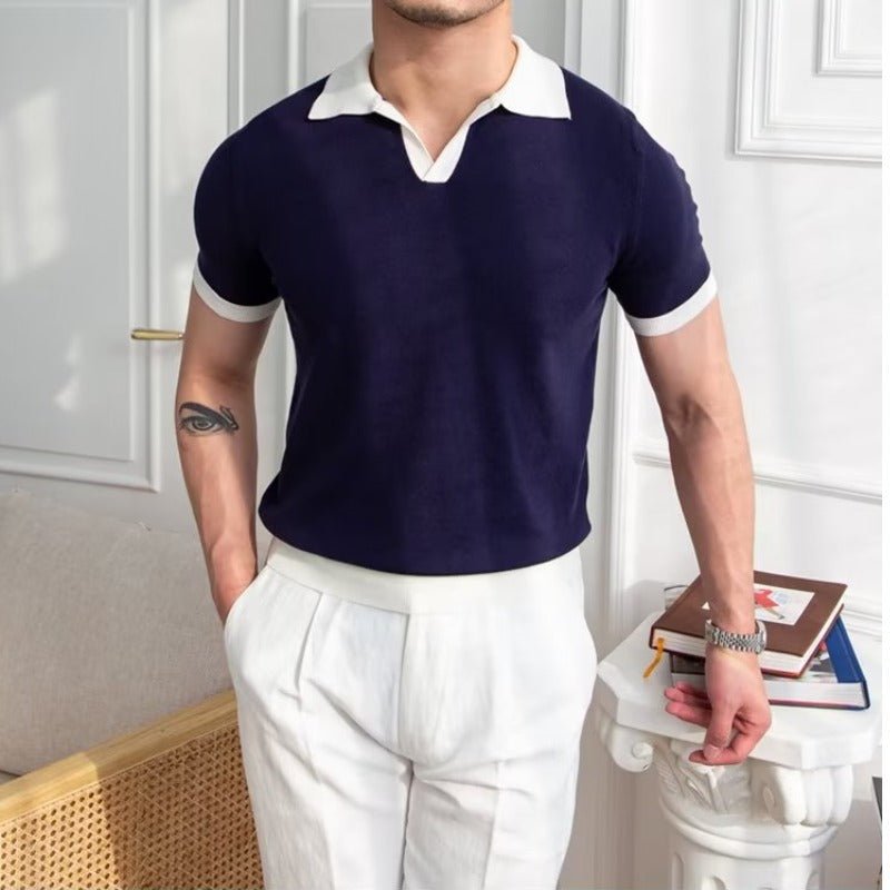 Men's Polo Shirt ¡ª Regular Fit Short Sleeve Button Placket