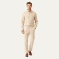 Men's Shirt & Pants Set ¡ª Long Sleeve Relaxed Fit Matching Design