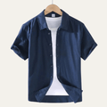 Men's Shirt ¡ª Short Sleeve Relaxed Fit Button-Down Collar