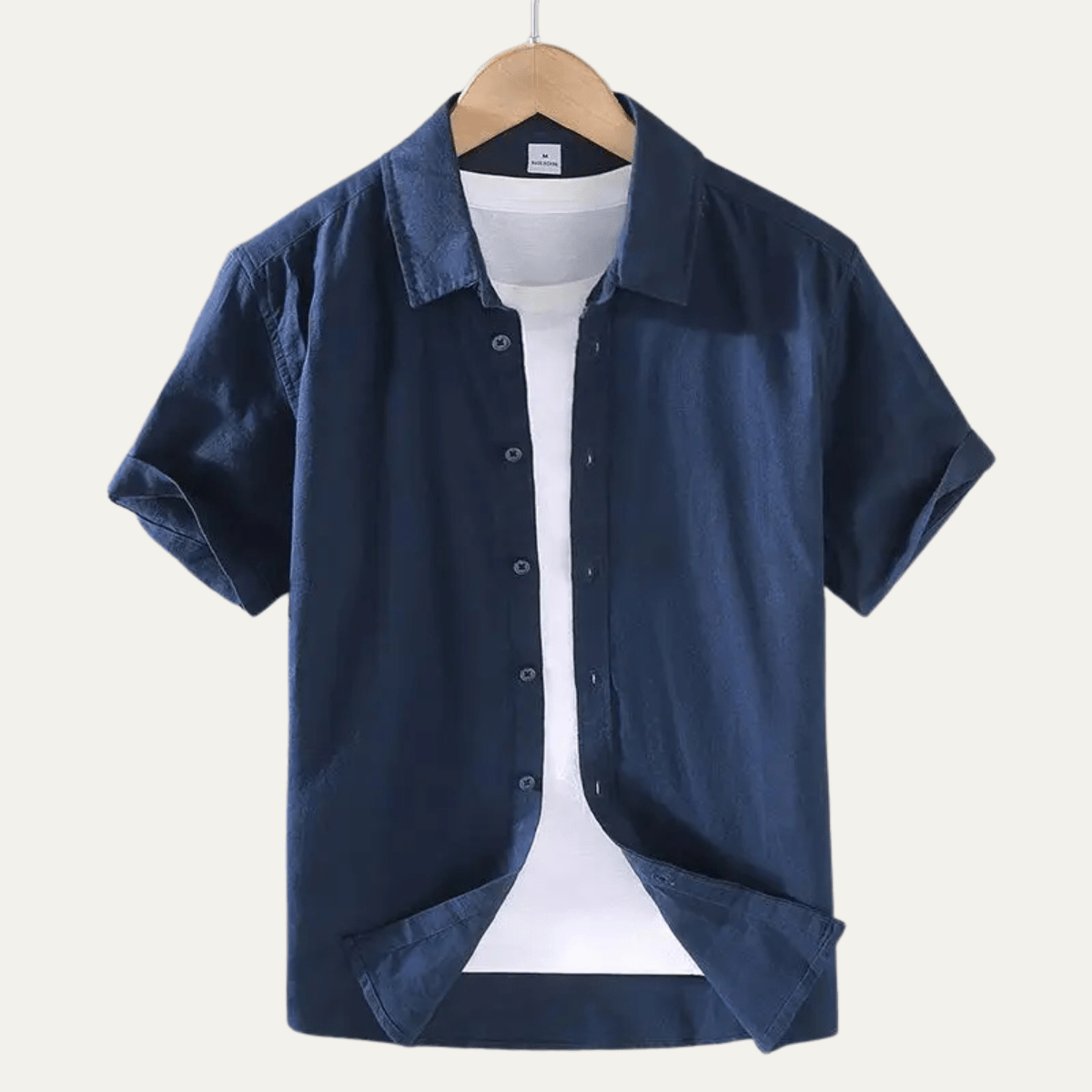 Men's Shirt ¡ª Short Sleeve Relaxed Fit Button-Down Collar