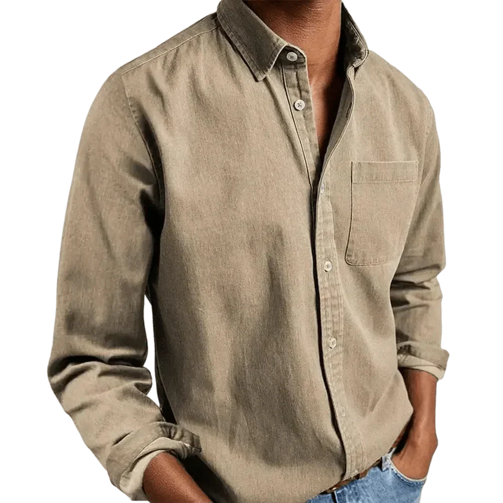 Men's Shirt ¡ª Straight Fit Standard Length Classic Cut