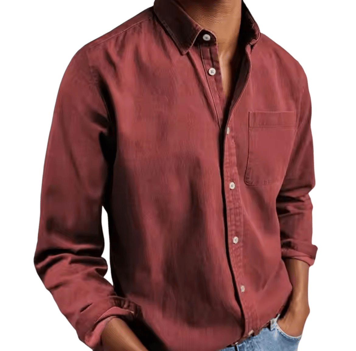 Men's Shirt ¡ª Straight Fit Standard Length Classic Cut