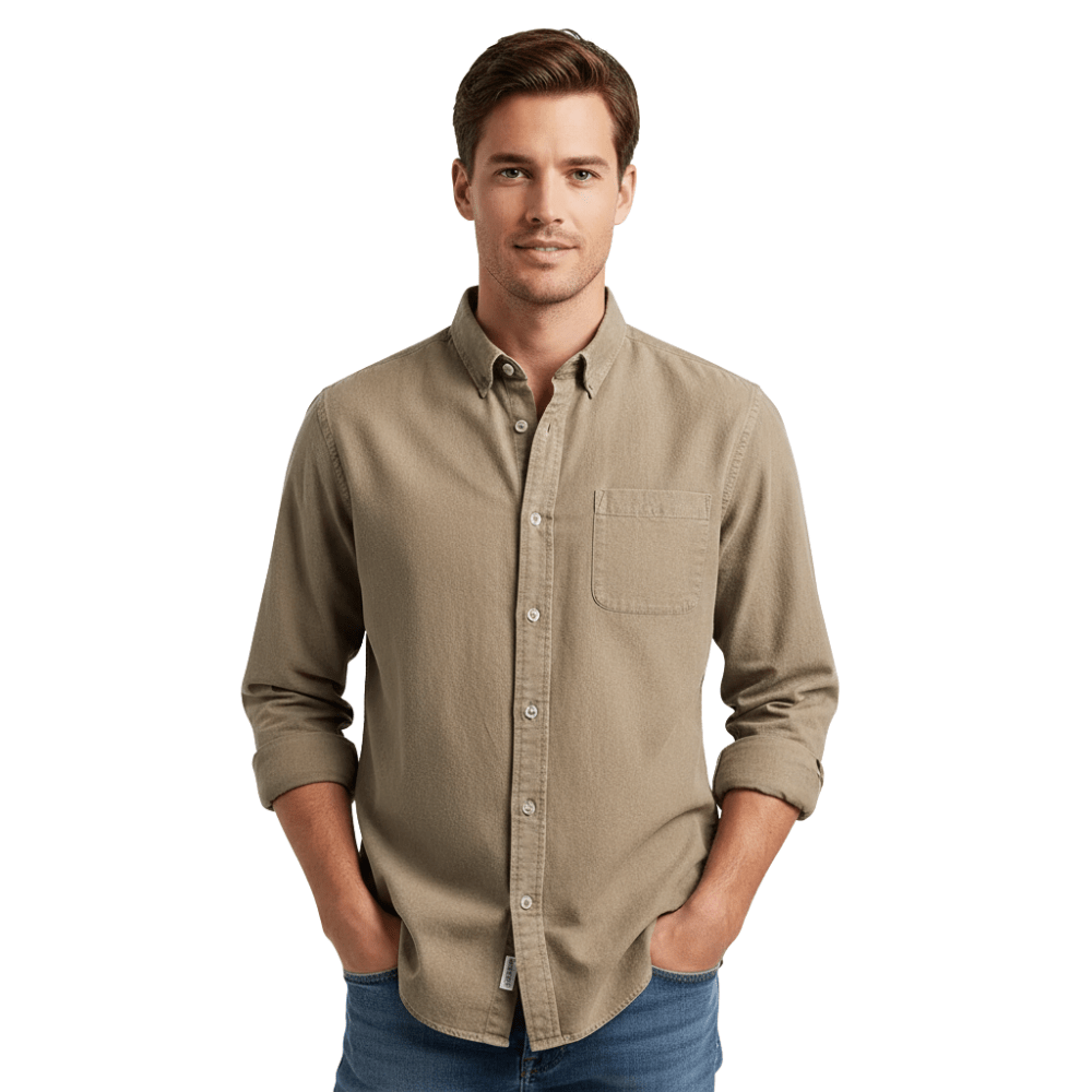 Men's Shirt ¡ª Straight Fit Standard Length Classic Cut