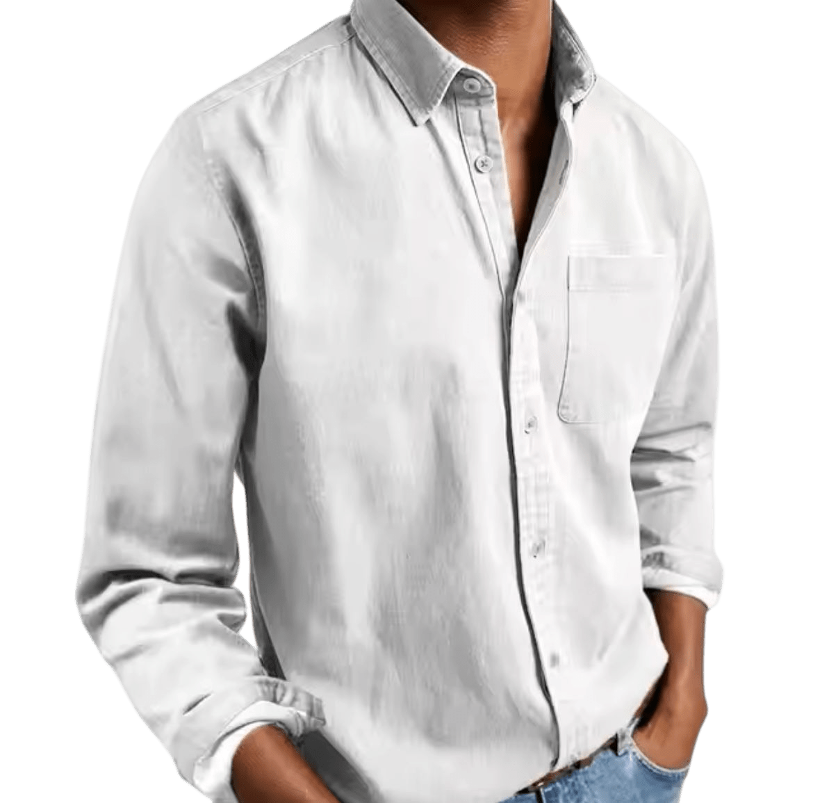 Men's Shirt ¡ª Straight Fit Standard Length Classic Cut