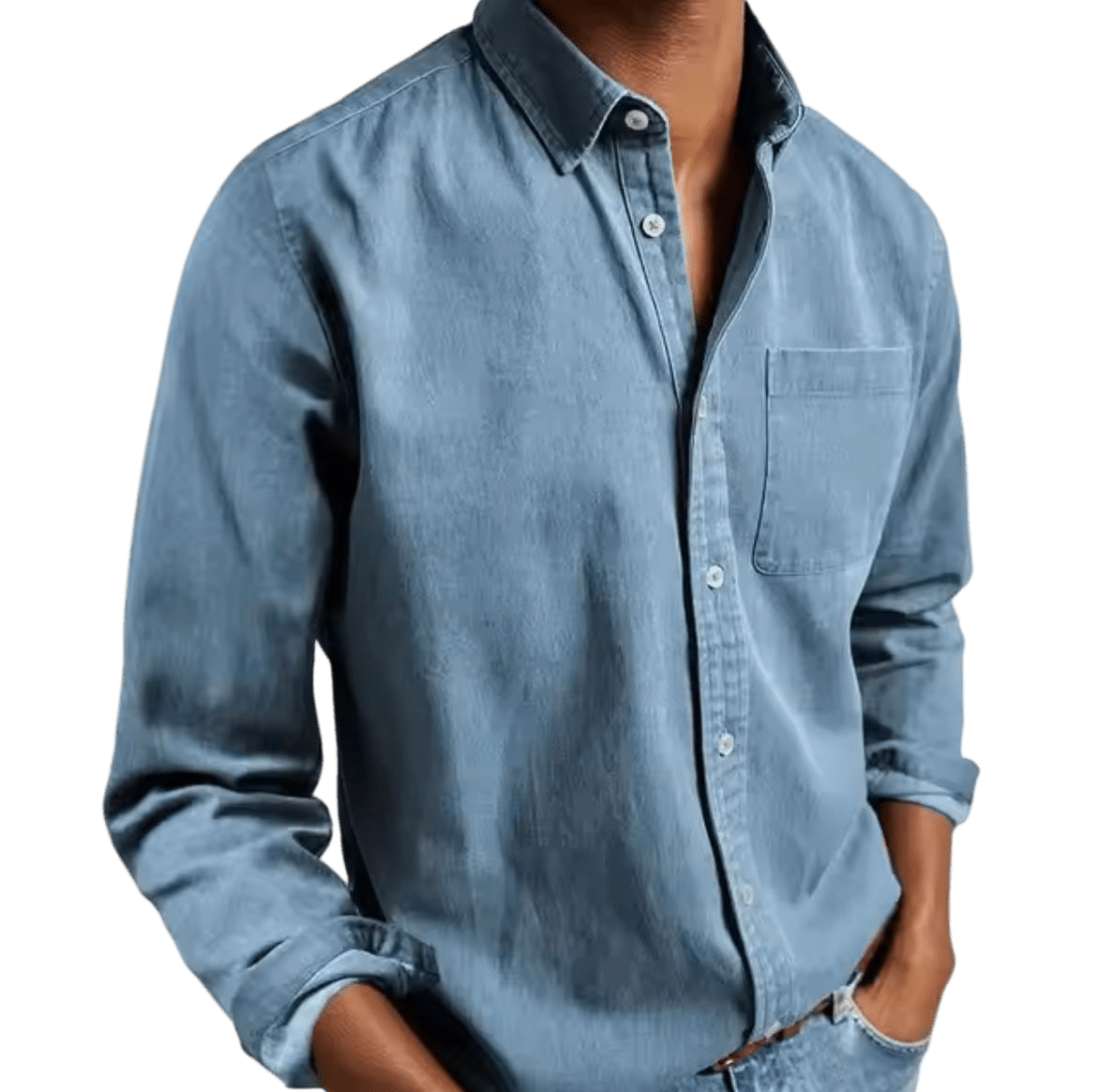 Men's Shirt ¡ª Straight Fit Standard Length Classic Cut