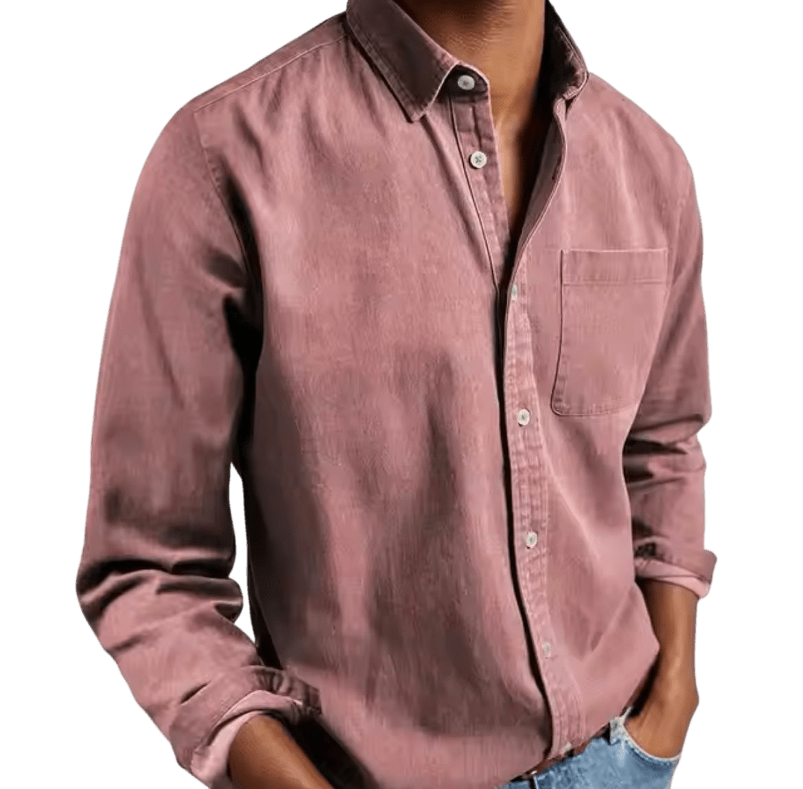 Men's Shirt ¡ª Straight Fit Standard Length Classic Cut