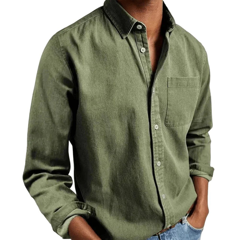 Men's Shirt ¡ª Straight Fit Standard Length Classic Cut
