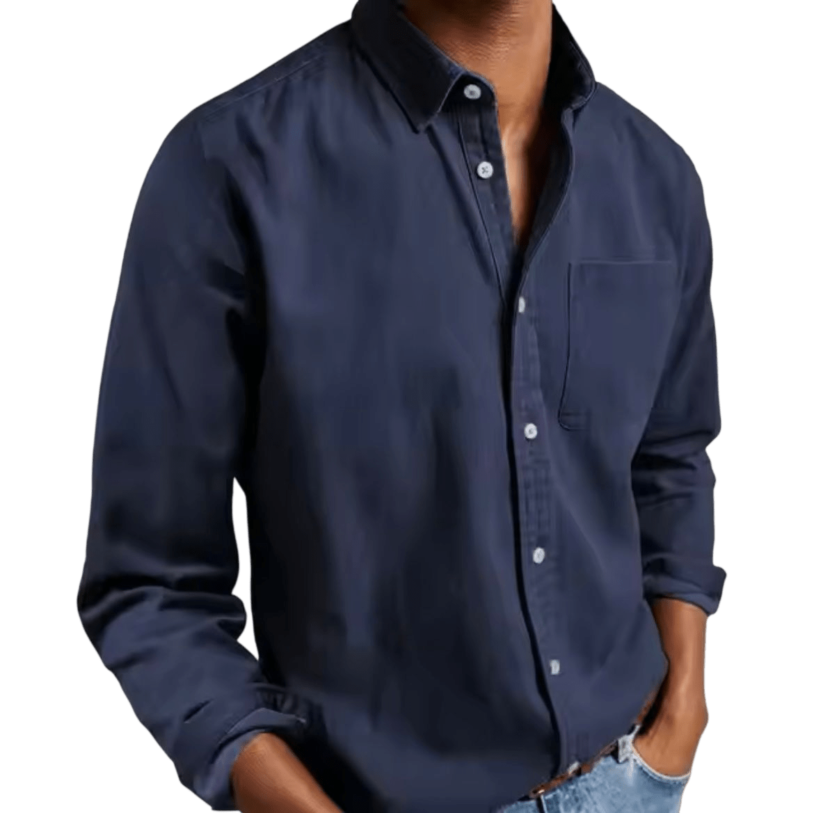 Men's Shirt ¡ª Straight Fit Standard Length Classic Cut