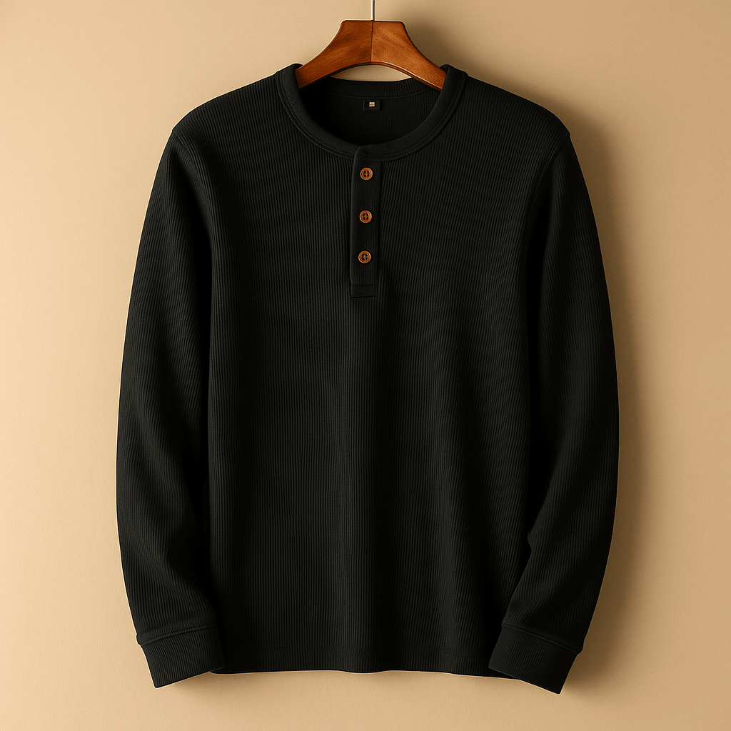 Shirt Men Long Sleeve Relaxed Fit Casual Daily Use