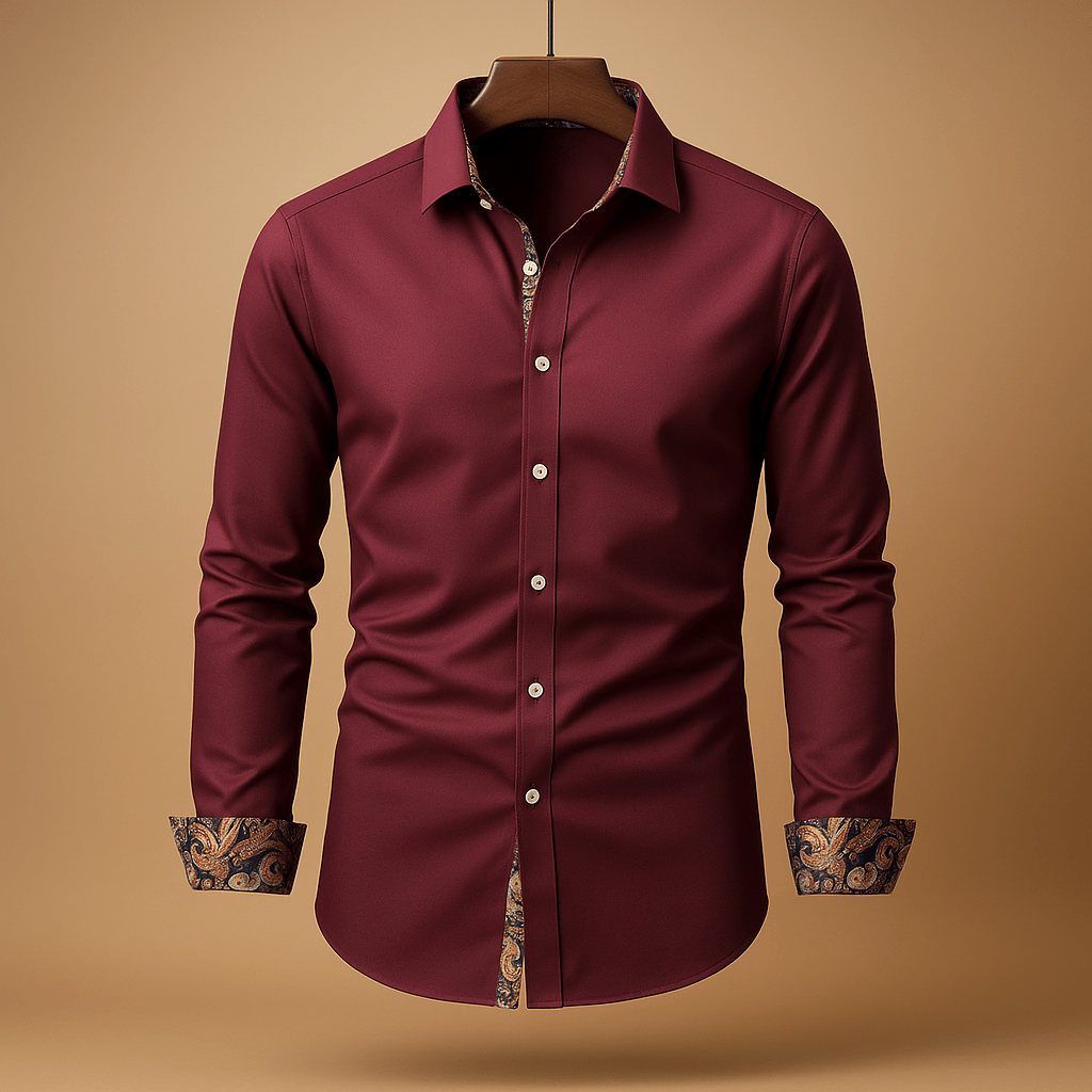 Shirt Men Modern Classic Fit Refined Appeal